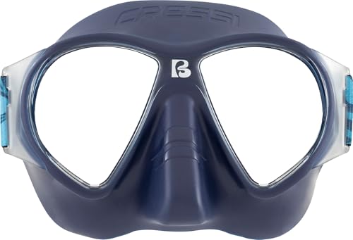 Cressi Adult Snorkel Mask – Ligera, lentes resistentes a impactos, para nadadores principiantes - Force – Diseñada en Italia