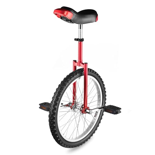 Image of AW 16 /18 /20 /24 Inch Wheel Outdoor Unicycle Adjustable Seat Exercise Bicycle Fit Adults Kids Outdoor Sports Fitness Exercise, for Choice