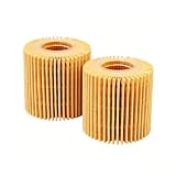 JUNTAO PART Engine Oil Filter Cartridge 04152-37010, Replace 04152-YZZA6, Fits Toyota Prius Corolla