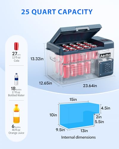Portable Solar Camping Refrigerator