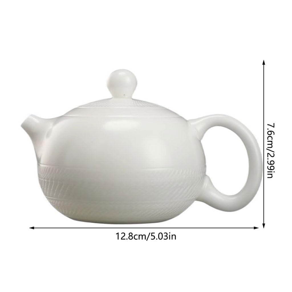 Dzbanek do herbaty ziołowej, prosty czajniczek, pojedynczy czajniczek, herbata Kung Fu, ceramiczny czajniczek, zestaw do herbaty popołudniowej, akcesoria do ceremonii herbacianej, zaparzacz do herba