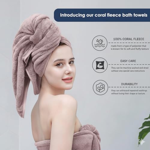 Krujyam Microfibre Bath Towel Large Size for Men & Women | Super Absorbent Soft Towels for Bath | Quick Dry Lightweight Bath Towel Microfibre | Premium Towels for Bath Large Size (1, Wine) - Image 6