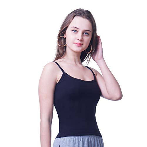 Image of Splash Women's Camisole Slip|Fine Cotton Rich Spaghetti Top for Women and Girls - 120
