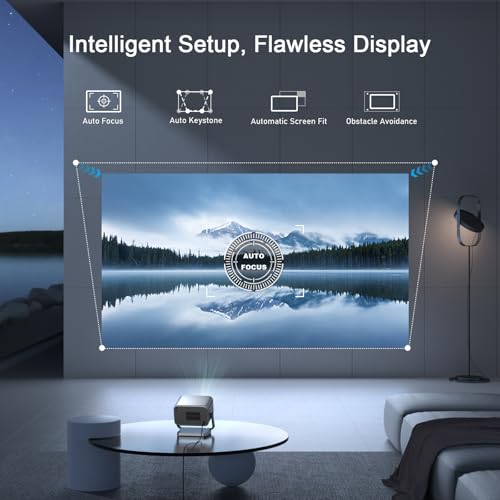 Smart Projector with Netflix Built-in