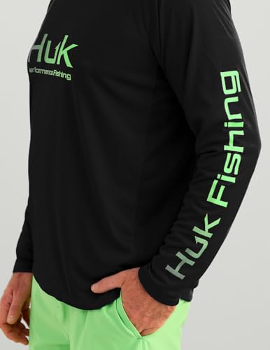 Image of HUK Men's Pursuit Vented Long Sleeve Fishing Shirt (+30 UPF)