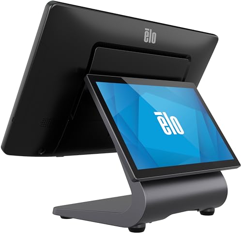 Image of Elo E-Series 3-15.6 inch Touchscreen Computer - 10 Touch, 1920 x 1080, Windows 11, N97 Processor, 8GB RAM, 128GB SSD, Dark Gray