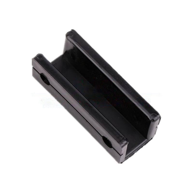 10PCS Elevator Guide Shoe Liner Length 80mm Groove Width 16mm Black