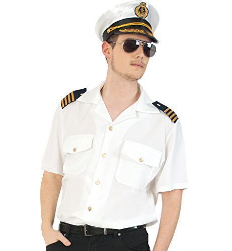 Chemise de capitaine XL pour briller lors du défilé de carnaval