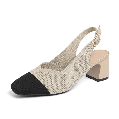 Escarpins à talons chatons sandales pointue élégantes pieds larges femme