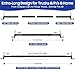 Extra Long Heavy-Duty Car Clothes Hanger Bar, Telescopic Clothes Rack for Car Travel (28