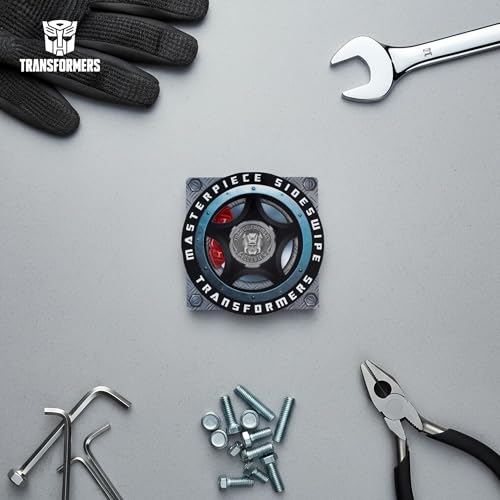 Transformers Masterpiece Exclusive Sideswipe Silver Coin jeton argent de collection - 6