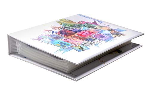 Banknote World Deluxe Currency Collecting Album, Blue, 300 Pockets