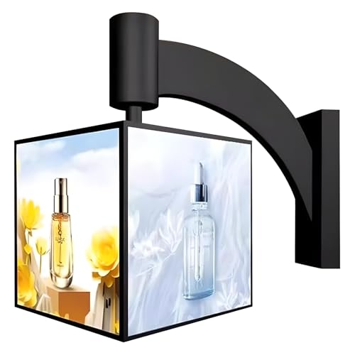 Boîte lumineuse LED rotative extérieure pour illuminer la terrasse de votre restaurant au premier étage