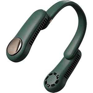 Draagbare nekventilator persoonlijk USB Oplaadbare Blaiseless Neckband Fan BUIKSPIEREN Zachte siliconen waterdichte…