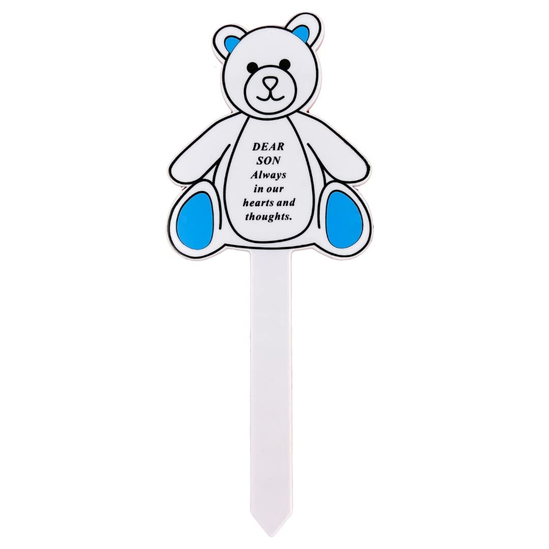 Angraves Special Son Memorial Baby Child Remembrance Verse Grave Ground Stake Plaque