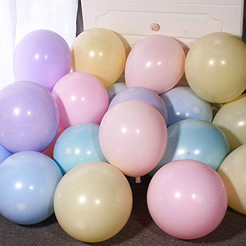 BookMyBalloons™ Pastel Color Balloons Pack of 25 (Multi Color