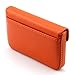 Partstock Multipurpose PU Leather Business Name Card Holder Wallet Leather Credit card ID Case / Holder / Cards Case with Magnetic Shut Orange