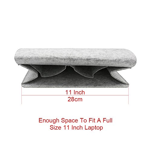 daite Bedside Pocket Storage Holder,Felt Bedside Caddy Storage Organizer Bed Caddy with 2 Small Pockets for Organizing Magazine Phone Small Things Home Sofa Desk Holder(Light grey) - Cosy Home Interiors daite Bedside Pocket Storage Holder,Felt Bedside Caddy Storage Organizer Bed Caddy with 2 Small Pockets for Organizing Magazine Phone Small Things Home Sofa Desk Holder(Light grey) - Image 7