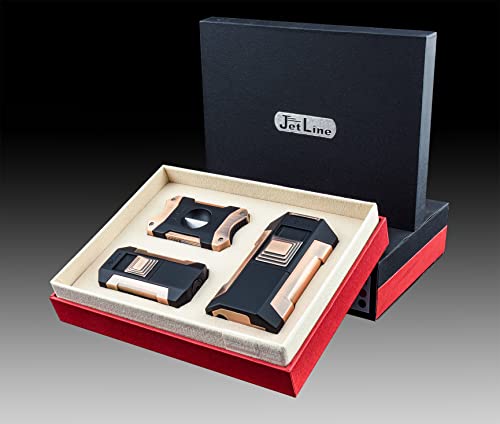 Set Premium Jetline con Encendedor y Cortapuros miniatura 1
