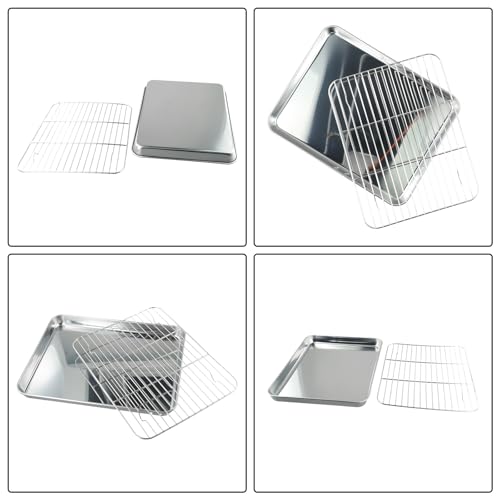 Plaque de cuisson en acier inoxydable pour éviter les déformations au four - 6