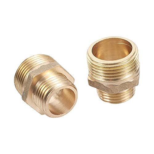 Connecteur 1/2 vers 3/4 en laiton massif pour raccord d'eau durable - 6