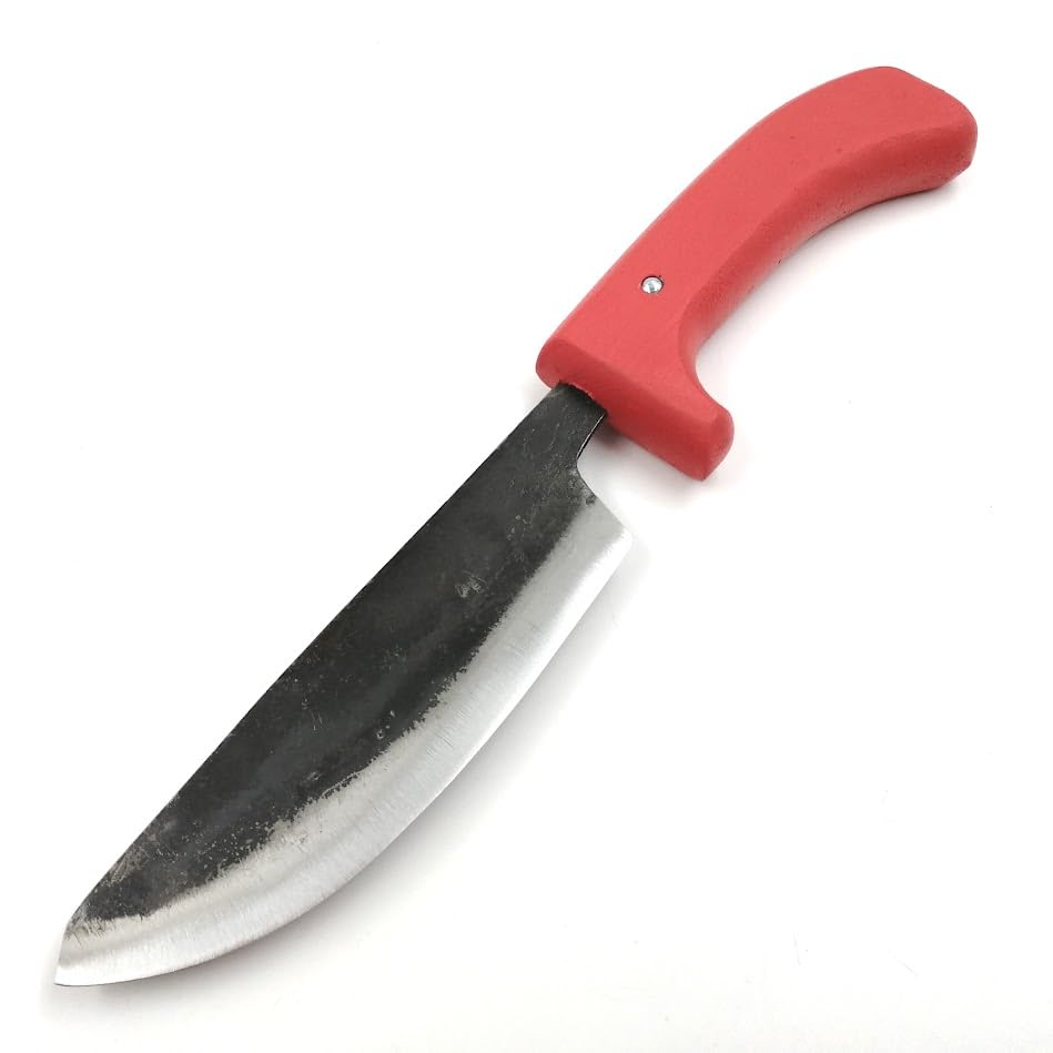 Amazon | 九頭龍川 剣型野菜収穫包丁 135㎜ 安全柄 磁石付木鞘入