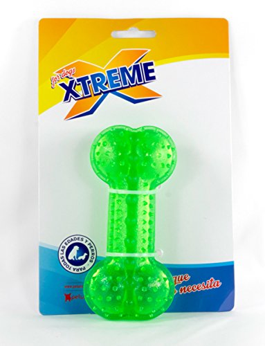 Petuky Pointes Porte récompenses Bone Xtreme, Petit, Vert