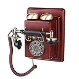 Photo Gallery qzqjuilu telefono da parete retrò antico, telefono fisso da scrivania alla moda con registro chiamate, per ufficio, casa, soggiorno, regalo meraviglioso. Photo Gallery qzqjuilu telefono da parete retrò antico, telefono fisso da scrivania alla moda con registro chiamate, per ufficio, casa, soggiorno, regalo meraviglioso.