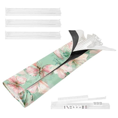 Mahjong Racks con Pushers Conjunto 4 pzs con Bolsa miniatura 1