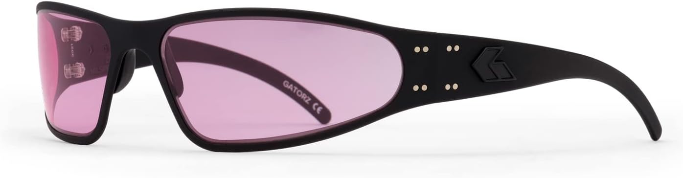 Gatorz Wraptor ANSI Z87+/MILSPEC Ballistic Sunglass - Made in the USA
