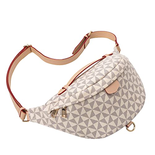 Checkered Crossbody Sling Bag for Women