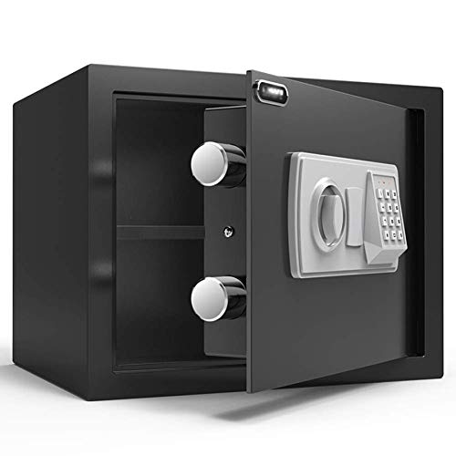 Coffre-fort numérique électronique CLSDRZC en acier étanche pour bijoux et espèces, 35x25x25cm