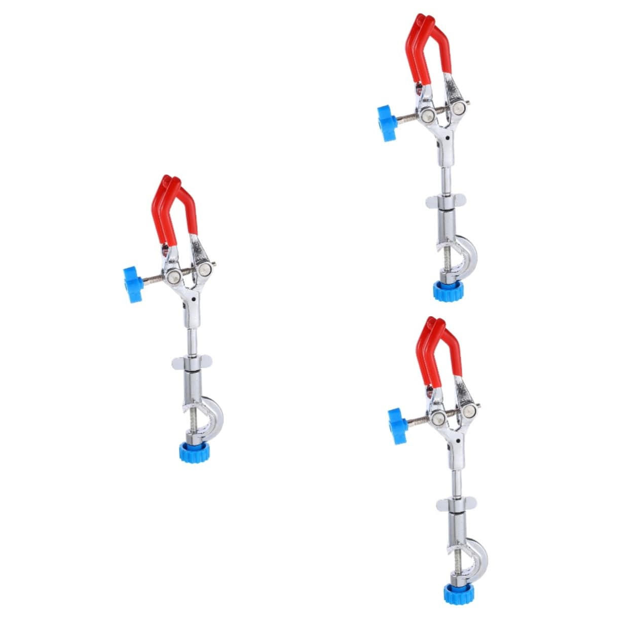 MAGICLULU 3 Pezzi Pinza Laboratorio Artigli con Superficie Placcata per Tubo Condensazione e Tavolo Titolazione Facile da Usare per Esperimenti Scientifici