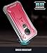 Poetic Moto G7 / G7 Plus Rugged Case with Kickstand, Full-Body Dual-Layer Shockproof Protective Cover, Built-in-Screen Protector, Revolution Series, DO NOT FIT Moto G7 Power Or Moto G7 Play, Pink