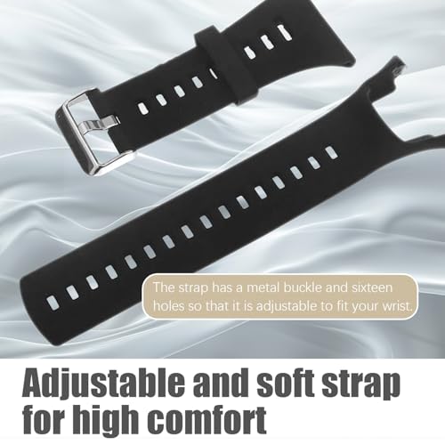 Correa de TPU compatible con Suunto Ambit 1/2/3 negra miniatura 6