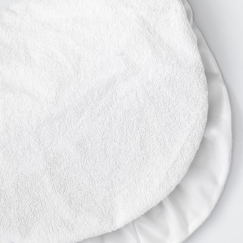 Kadolis - Alèse Bébé Imperméable Bouclette Coton Bio - Protège Matelas pour lit bébé 60x120 cm - Absorbante et Respirante - Etanche sans PVC - Certifié...