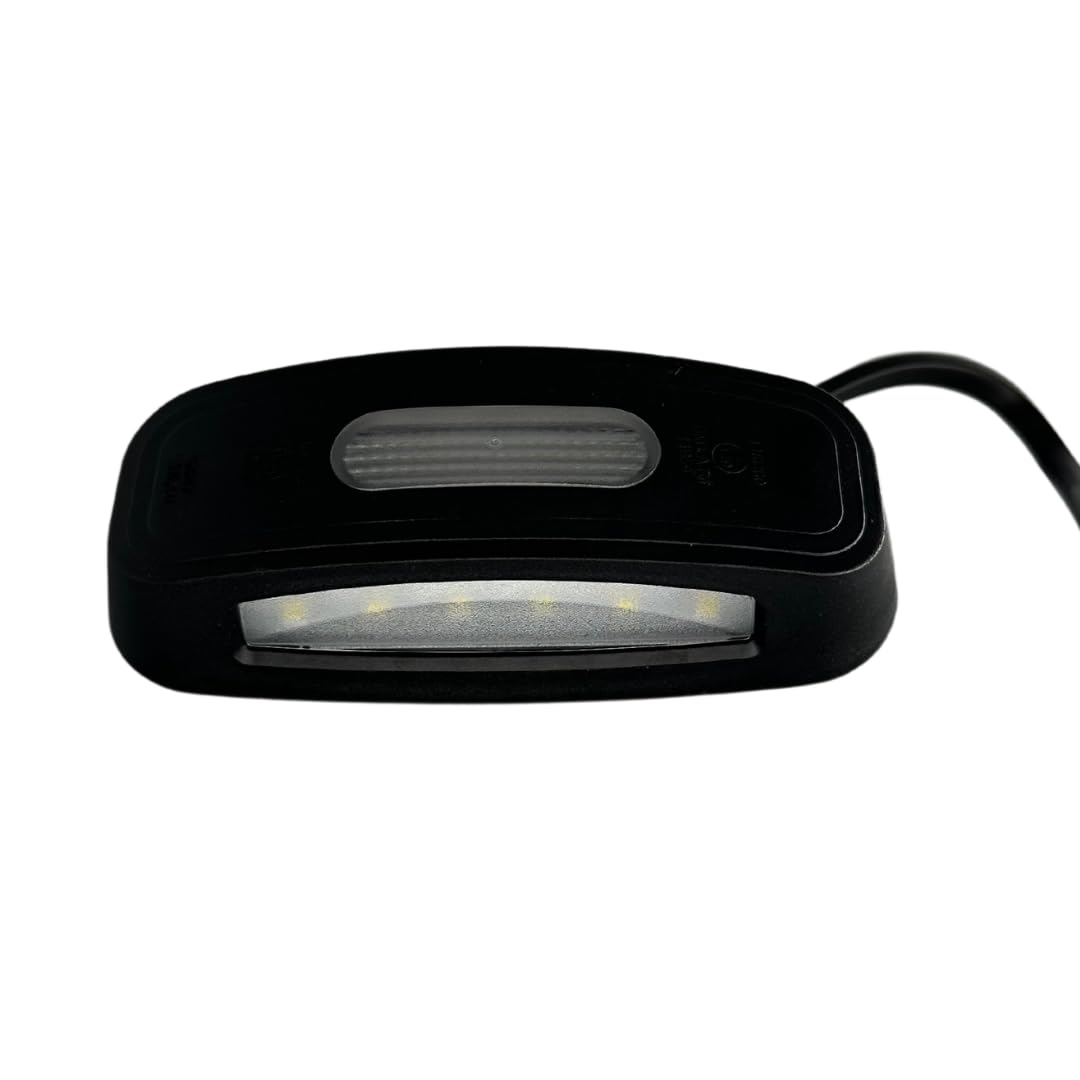 2 x LED luce di ingombro luce di posizione 12-24V, 3 colori: bianco, rosso, arancione per camion rimorchi auto, rimorchi, caravan ecc.