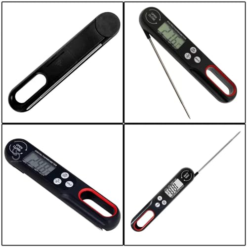 Termômetro Culinário Digital Preciso para Alimentos até 300ºC – Medição Exata para Alimentos, Bebida