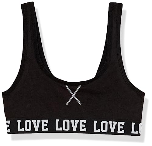 Fruit of the Loom Girls Cotton Stretch Sports Bra, 2-Pack3