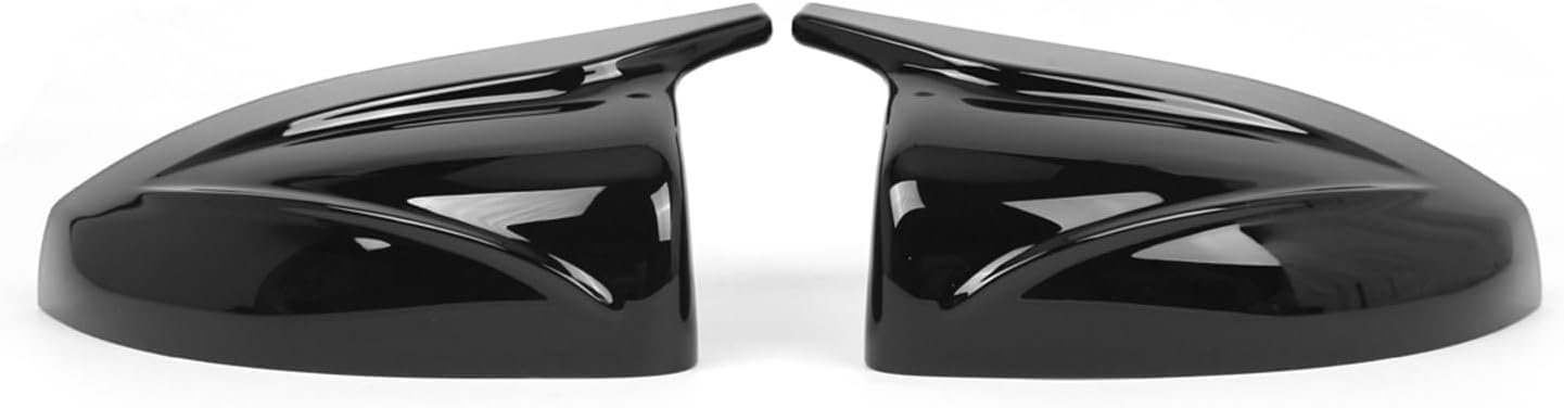 Carcasa Espejo Retrovisor para Audi A3 S3 RS3 Models 2014-2020, Cubierta Espejo Lateral Cubiertas Espejo Retrovisor Tapa ala Pegatina Cubierta,A Black