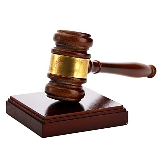 Handcrafted Wooden Gavel and Block Set