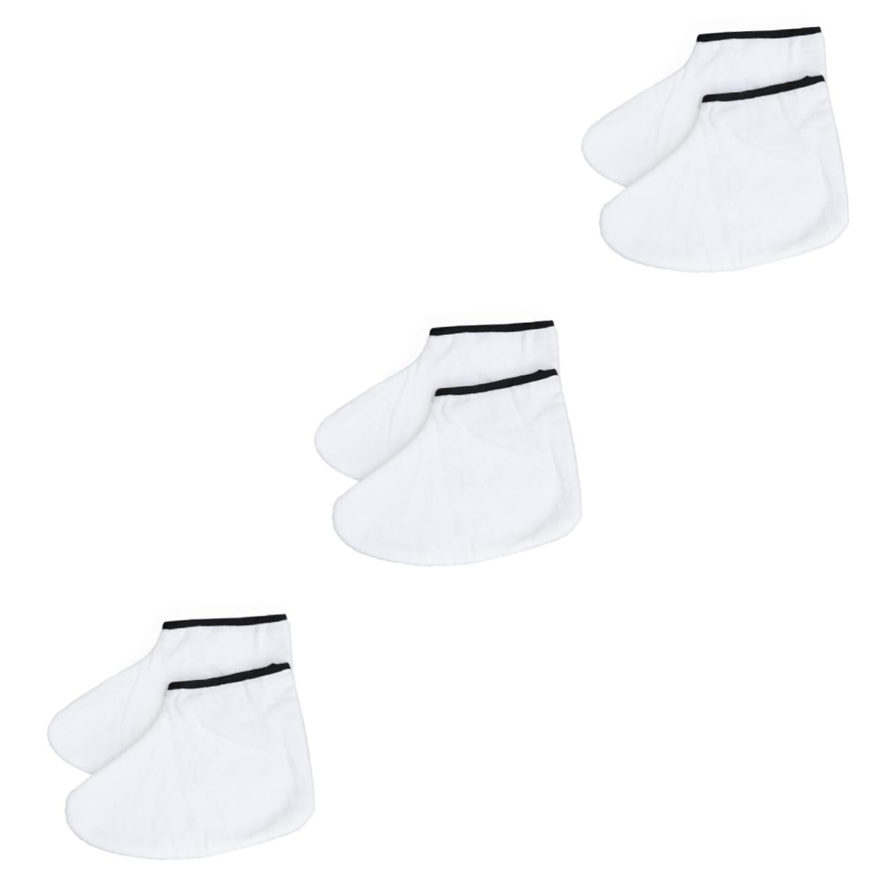 minkissy Whitening Socks Moisturizing Foot Glove Insulated Spa Socks White Heat Therapy