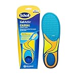 Scholl GelActiv Casual Insoles for Women, All Day Comfortable Feet, Memory Foam Cushioning and GelWave Technology, UK Size 3.5-7.5