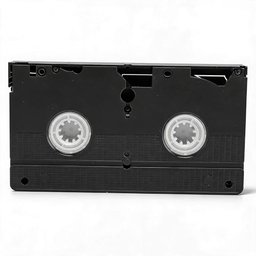 VCR VHS Head Cleaner, Dry Technology, No Fluid Required, Reusable Up to 50 Times, Video Player Head Cleaning Tool for VHS VCR Players