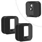 Blink XT Case, Silicone Skin for Blink XT Outdoor Home Security Camera UV and Water-Resistant, Indoor Outdoor Blink XT Protecting Case, 2 Pack, Black