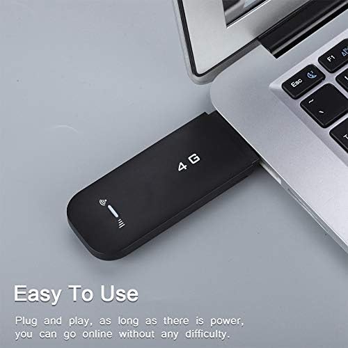 4G LTE Wifi Dongle,100 Mbps USB Dongle Portable WiFi Router Pocket Mobile Hotspot 4G/3G Wireless Network Smart Router(With WIFI)