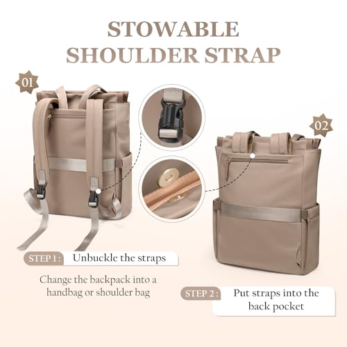 Mochila convertible GOLF SUPAGS para laptop para mujer miniatura 4