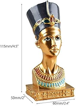 Ancient Egyptian Pharaoh Sculpture Decorative Synthetic Resin Figurine Statue Furniture Office Decor Novelty Gift