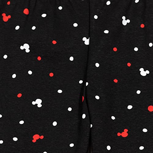 Disney G1P3799MI Minnie Mouse Valentines Day Toddler Girls Peplum T-Shirt And Leggings Outfit Set Red/Black 5T thumb #8
