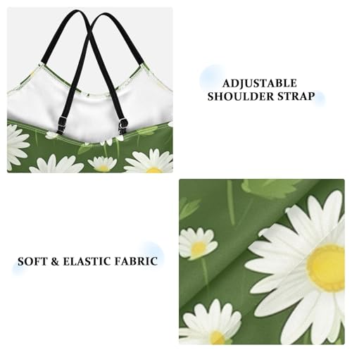 Flowers Floral Daisy Girls One Piece Swimsuit Beach Swimwear 208499353